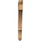 Ekena Millwork Balboa Arts & Crafts Rough Sawn Bracket, Western Red Cedar, 4"W x 38"D x 46"H BKT04X38X46BOA03RWR - alternate 3